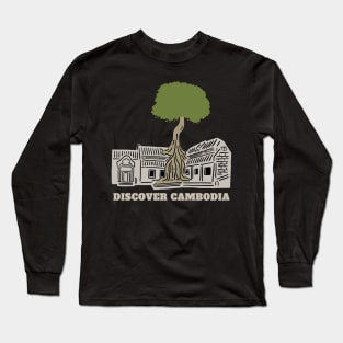 Discover Cambodia Long Sleeve T-Shirt